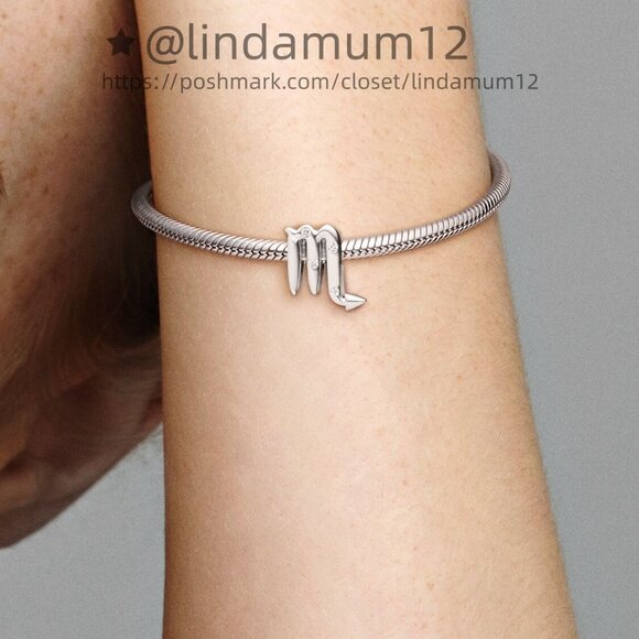 Pandora Sparkling Scorpio Zodiac Charm - Picture 3 of 4